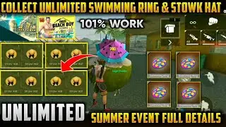 How to Collect Straw Hat  in free fire | Collect Hat Token | Free fire new update