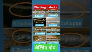 welding defects || वेल्डिंग दोष #welding #welder #weldingprocess #defect #weldingdefects