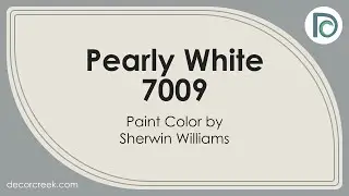 Pearly White SW 7009 by Sherwin Williams