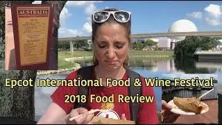 Food Review: Epcot International Food & Wine Festival 2018