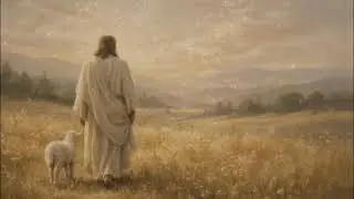 Jesus Art in Golden Frame | 2 Hours Peaceful TV Screensaver