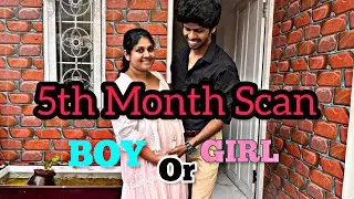 BOY Or GIRL 🤰5th MONTH SCAN ❤️ #jomiyanirmal 