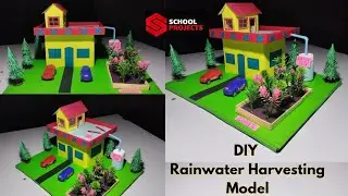 Rainwater Harvesting Model / Rainwater Harvesting System For School Project /Science Exhibition
