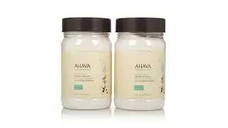 Deadsea Mineral Bath Salt Duo  Natural
