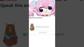 Chibi's Learning SPANISH?! #shorts #chibidoki #vtuber #espa&ntilde;ol