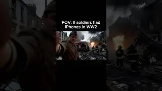 POV: Солдаты, у которых были iPhone во Второй мировой войне #veo3 #ai #ww2 #history
