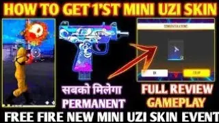 Freefire New Mini UZI Skin || OP Skin🤯🤯🤯