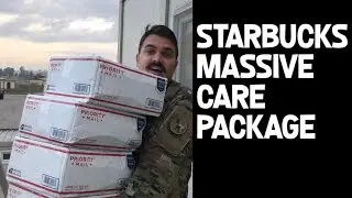 Starbucks Sends Massive Care Package to Deployed Troops for Holidays