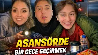 ASANSÖRDE BİR GECE GEÇİRMEK !! (KORKUNÇ SAATLER)