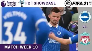 FIFA '21 | Premier League Matchday Prediction Showcase | Brighton vs. Liverpool