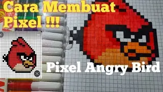 Pixel Art Angry Birds  Easy tutorial