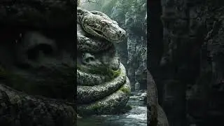 Ular Piton Besar vs Patung | Penjelajahan | Hutan #shorts #art #youtubeshorts #trending #snake