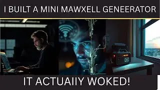 5 Shocking Discoveries I Made While Building a Mini Maxwell Generator (Free Energy Test!)