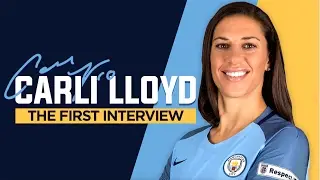 CARLI LLOYD SIGNS FOR MAN CITY WOMEN | Exclusive First Interview