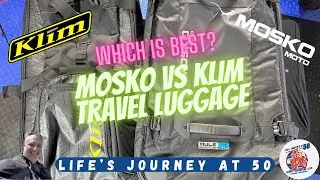 MOSKO vs  KLIM Travel Luggage