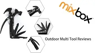 MIX BOX Multi Function Pocket Folding Hammer Outdoor Tool Review