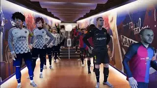 Serunya Pertandingan Barcelona Classic Vs Jump Force