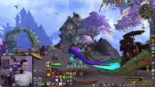 doing BfA raids on mythic for mount chances and mog