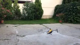 T-Rex 450 low head speed hover 3gx 3.1