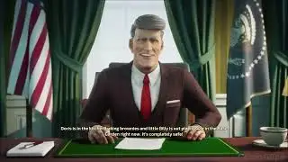 Crypto Becomes US President Scene   Destroy All Humans Remake