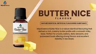 MipaEssence Butter Nice Flavour | Smooth Butter Essence for Cookies, Cakes, Sweets & Bakery Use
