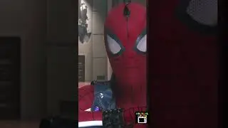 Spider-Man vs. Masked Sword Villain! Epic High-Rise Battle!