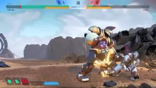 Rising Thunder Gameplay: Talos vs. Chel