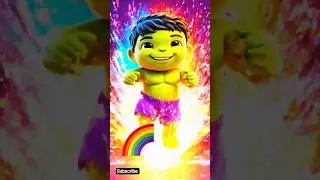 Learn Colors with Baby Hulk 😄 | Cartoon for Kids#cartoonforkids #viral