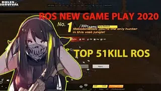 ROS TOP KILL 53 KILL SOLO RANK GAME  SEASION 15