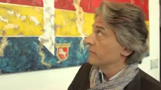 Der Künstler Ferencz Olivier gibt Einblick in die Entstehung seines Werkes 