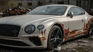 ASMR Bentley Continental GTC Restoration | Rust to Showroom (No Music)