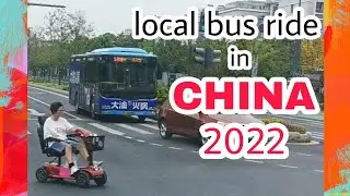 China August 2022: local bus ride | expat life