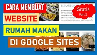 membuat website katalog produk makanan gratis | part 2