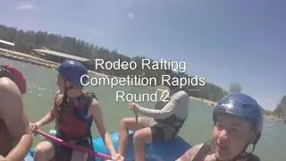 Rodeo Rafting, Competition Rapids, Round 2