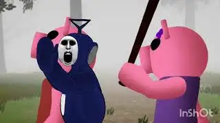 Piggy vs tinky winky- tinky tank