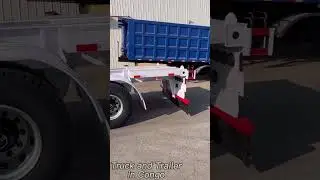 2023 New 12 m Gooseneck Shipping 40 Ft Container Skeleton Chassis Trailer 2 Axle for Sale
