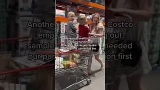 A mom shopping at Costco and my experience getting samples
