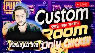 Join My PUBG Custom Room – Squad vs Squad Live
