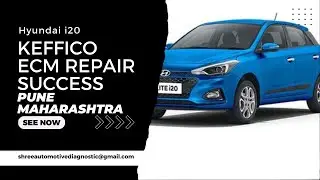 Hyundia i20 Keffico ECM Repair Success (Check Engine Light & Security Light Issue Solved).