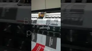 Black pvc printing
