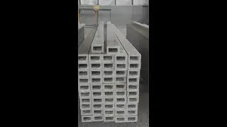 80*50*10 GRP Box Beam Pultrusion process FRP Profiles Rectangular tube Fiberglass Beam for crossarms