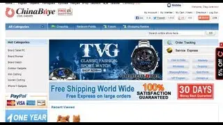Магазин Chinabuye.com - обзор, регистрация