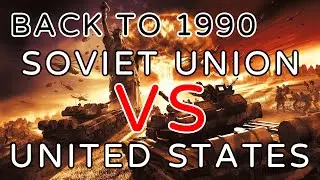 Back in 1990, The strength comparison between Soviet Union and United States