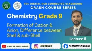 Cation vs Anion, Shell vs sub-Shell | Chemistry | Grade 9 | Crash Course Series | FDE