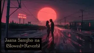 Jaana Samjho na (LOFI) Slowed+Reverb | Kartik Aaryan , Tripti Damri |