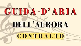Guida/D'Aria - Dell'aurora tu sorgi pi&ugrave; bella, alto part