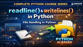 readline & writelines in Python | file handling in Python | file IO in Python  Python Latest version