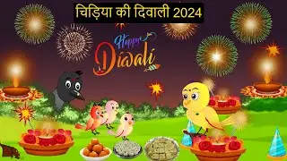 चिड़िया दिवाली कार्टून | Diwali 2024 | Chidiya wala Cartoon | Hindi Cartoon Kahani | Chichu TV