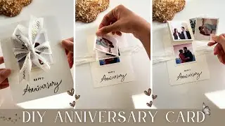 &ldquo;DIY ANNIVERSARY CARD 💖 Cutest Handmade Surprise Gift for Couples | gayatriscrafts&rdquo;
