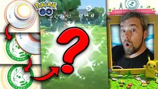 Я сыграл в совершенно новую функцию &laquo;Гонка со штампами&raquo; в Pok&eacute;mon GO и получил редкие награды! (E...